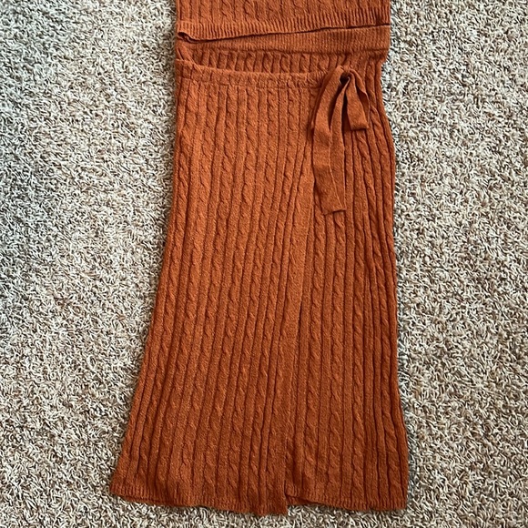 Anthropologie sweater skirt set - Picture 5 of 5